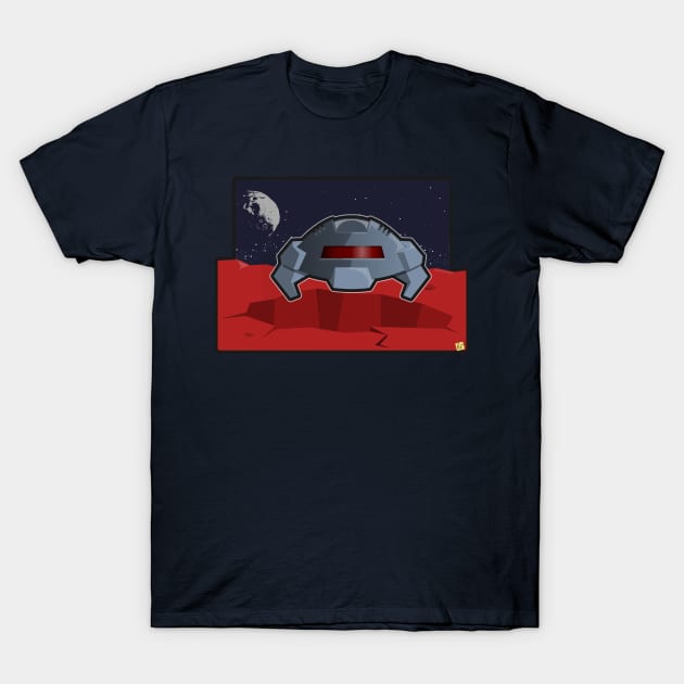 Caverns of Mars T-Shirt by vhzc